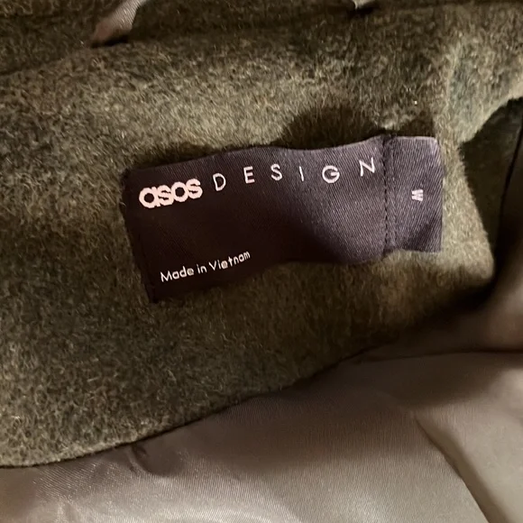 Men’s ASOS Army Green Jacket - Picture 12 of 12